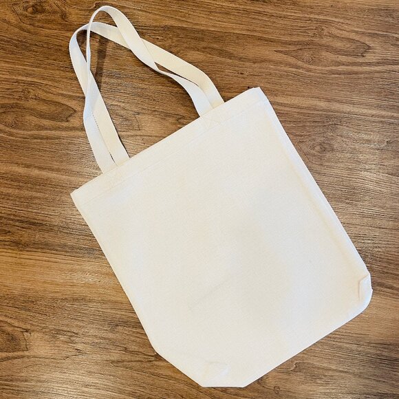 NWT Four Leaf Clover Rainbow Canvas Tote Bag - Picture 3 of 5